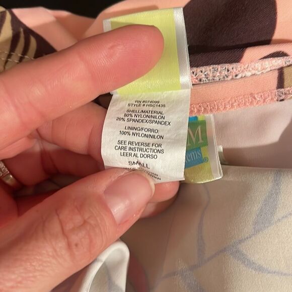 Floral Tankini size small - Picture 3 of 8